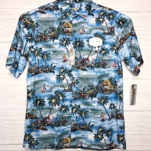 Batik Bay Button Down Short Sleeve Shirt
